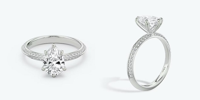 26 Pear Shaped Promise Rings: More Than Just A Promise - Love & Lavender