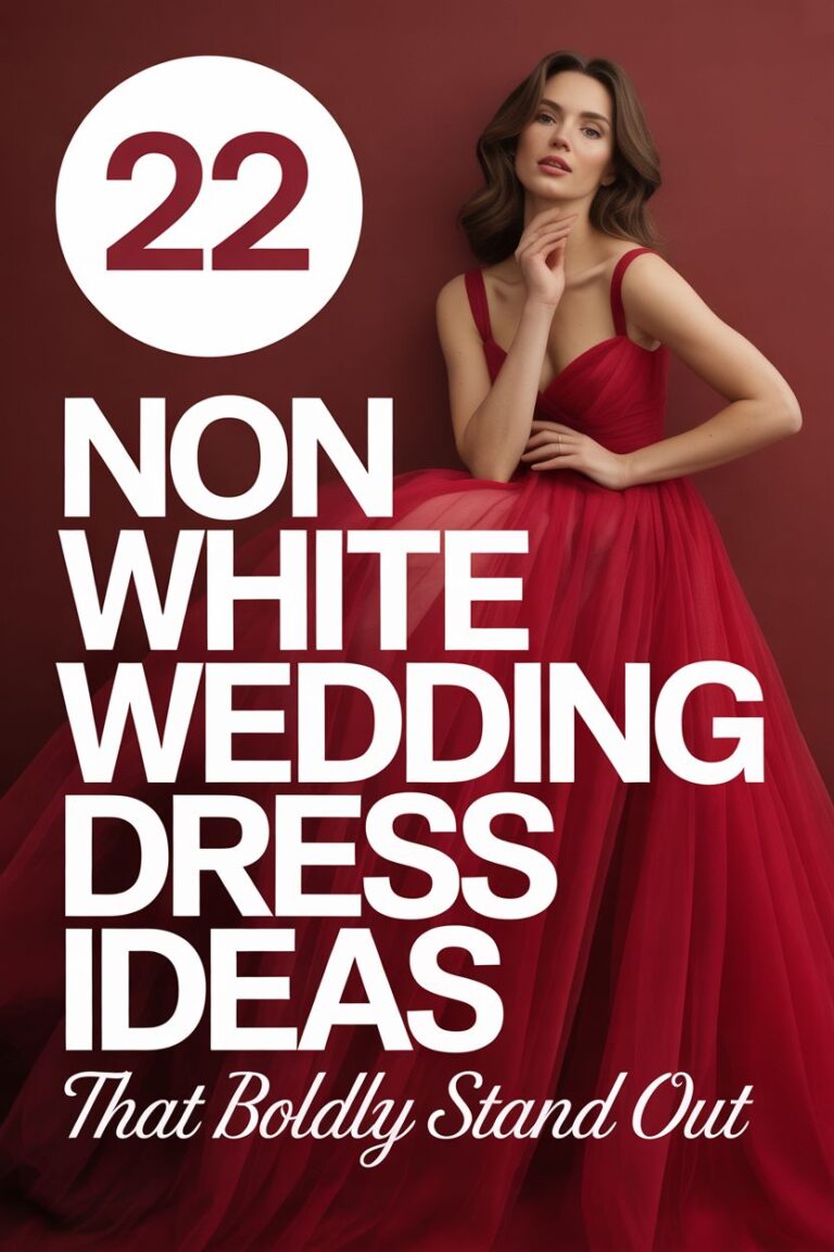 Non-White Wedding Dresses: From Blush to Bold Black