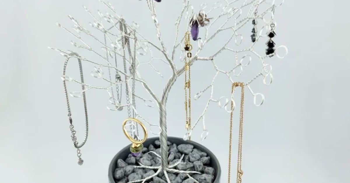 Luxury Tree Jewelry Rack