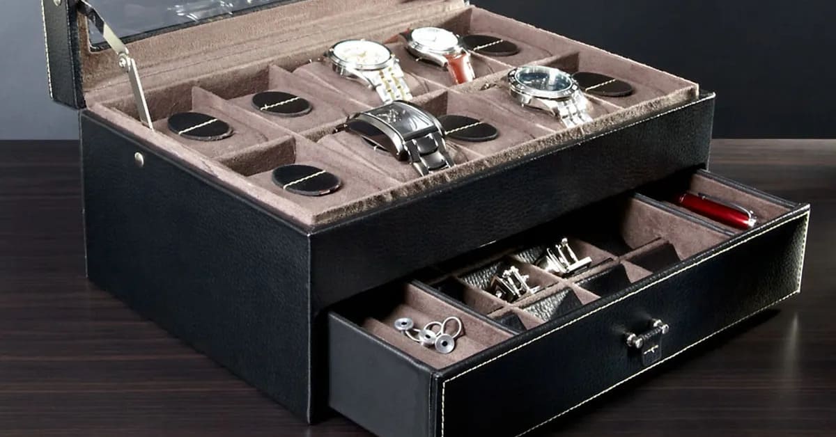 Valet Box and Watch Display