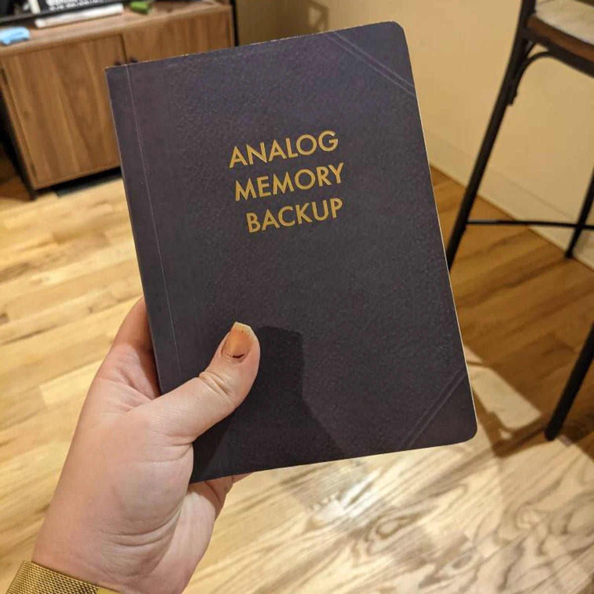 Analog Memory Backup Notebook