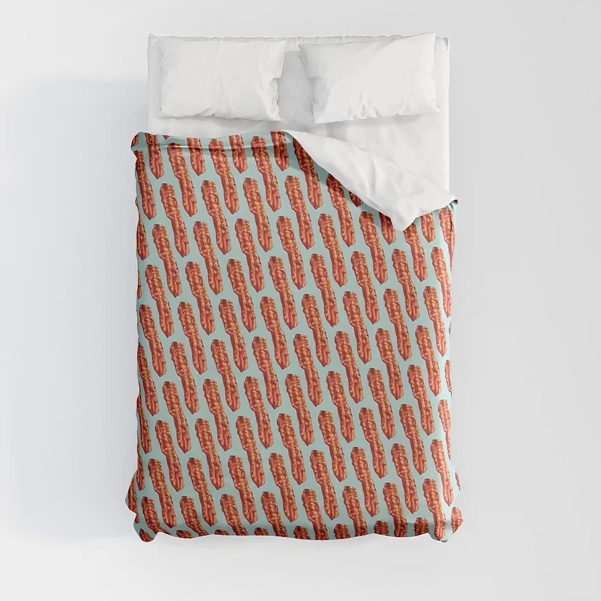 Bacon Duvet Cover