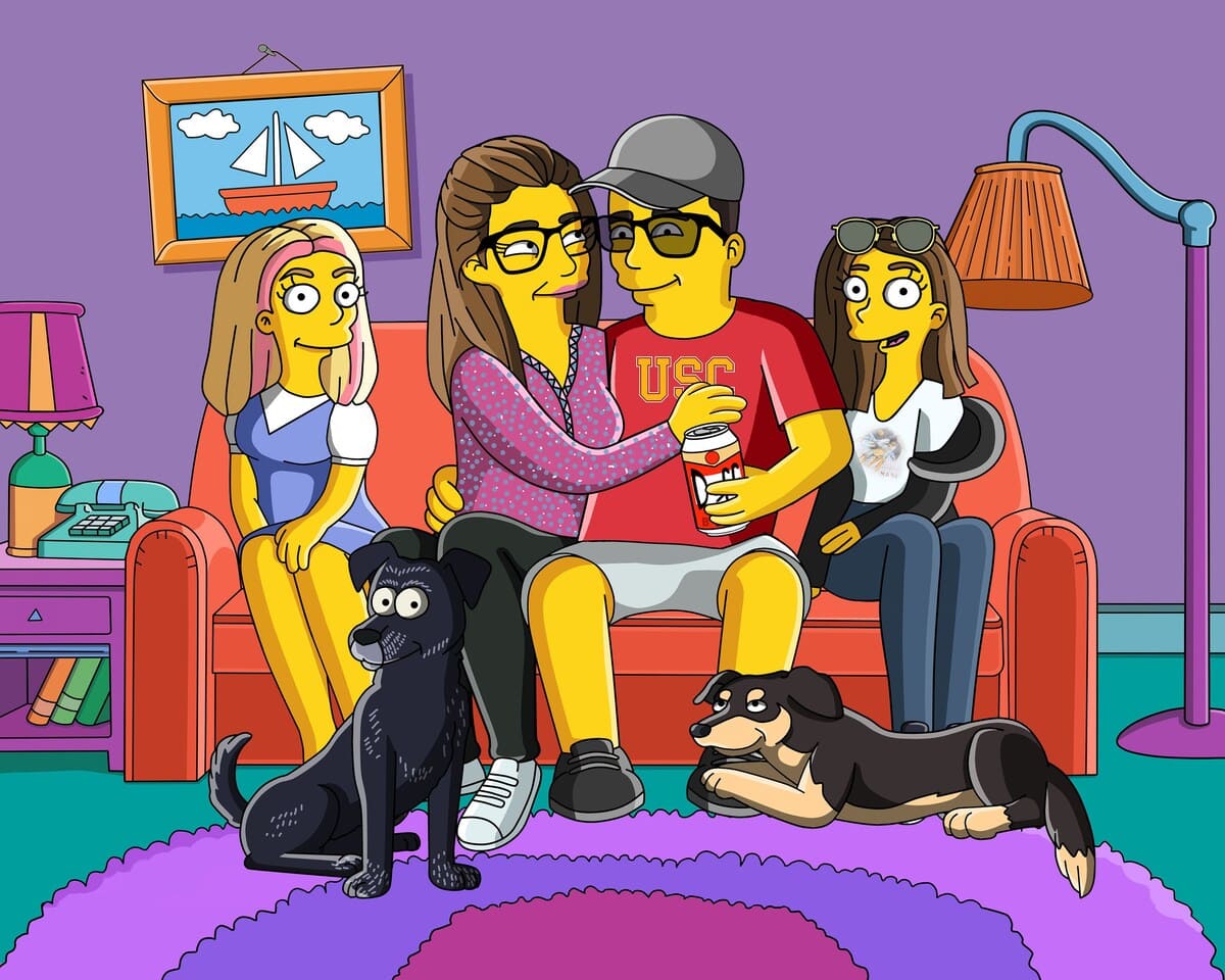 Family Cartoon Art