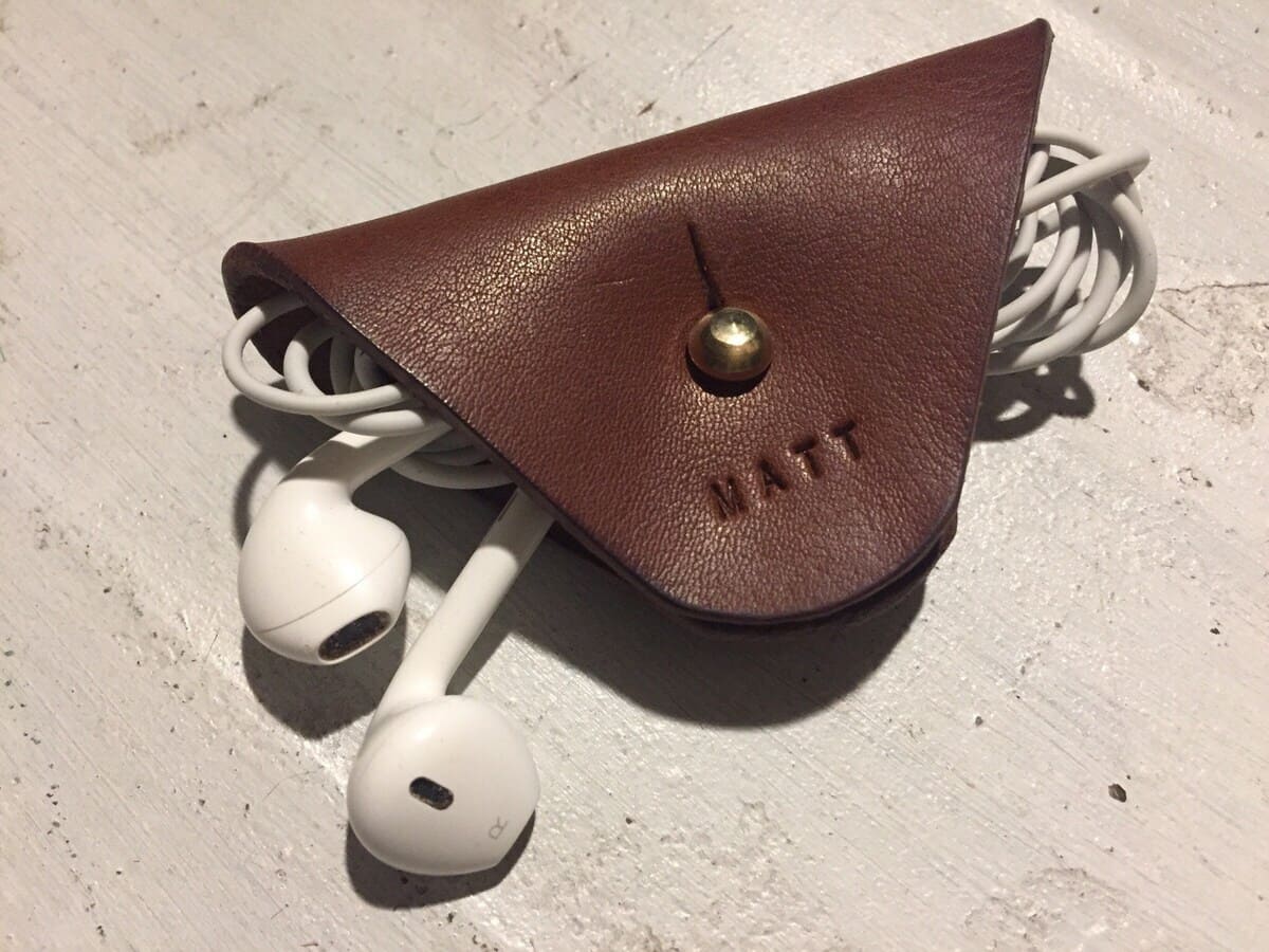 Fancy Pocket Earbud Organizer