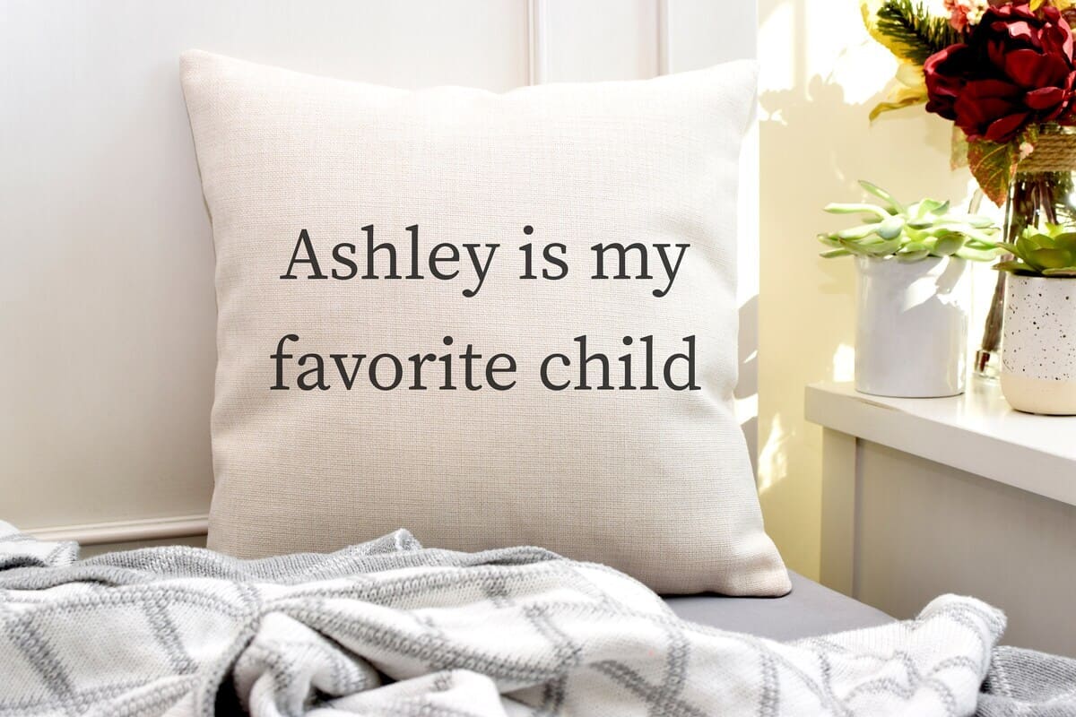 Favorite Kid Pillow