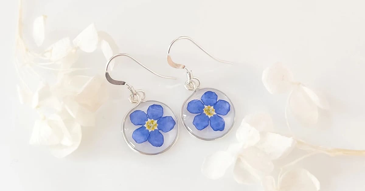 Forget Me Not Earrings