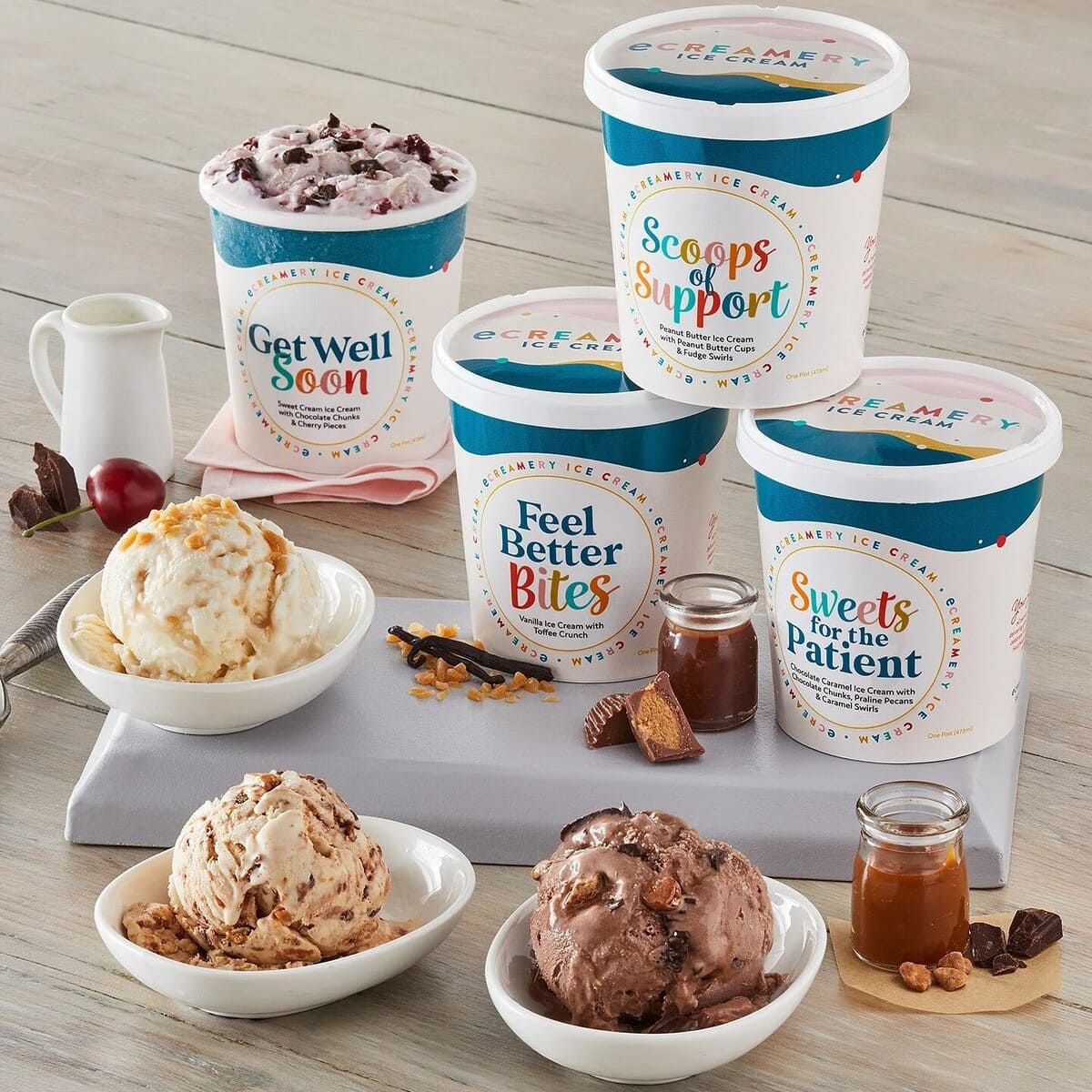 Get Well Ice Cream Assortment