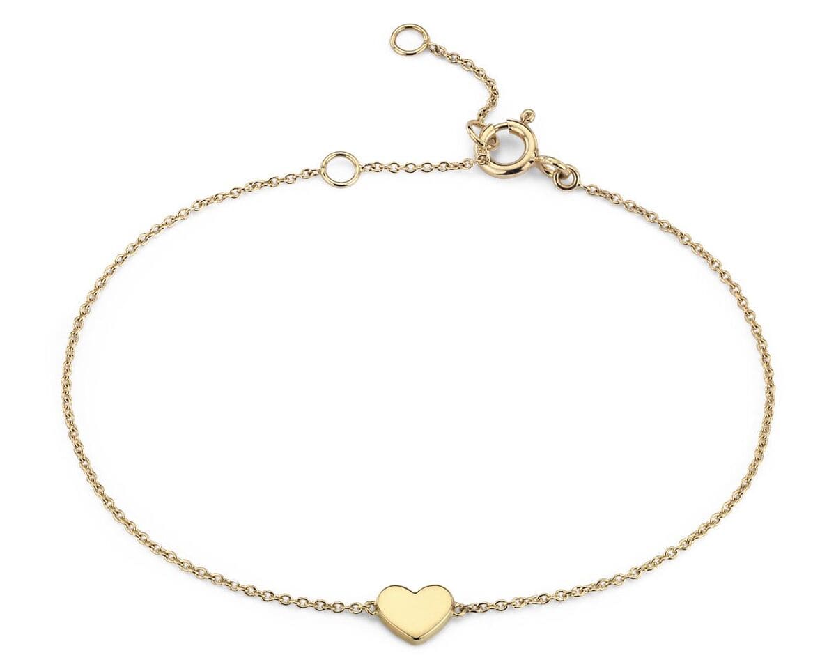 Gold Heart Bracelet