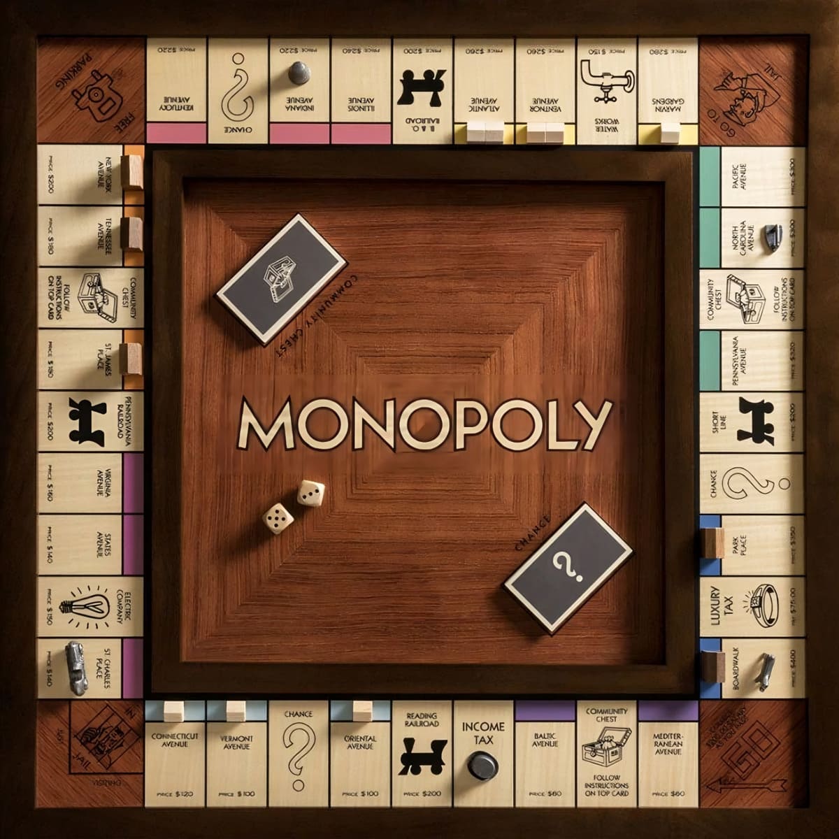 Heirloom Monopoly Game