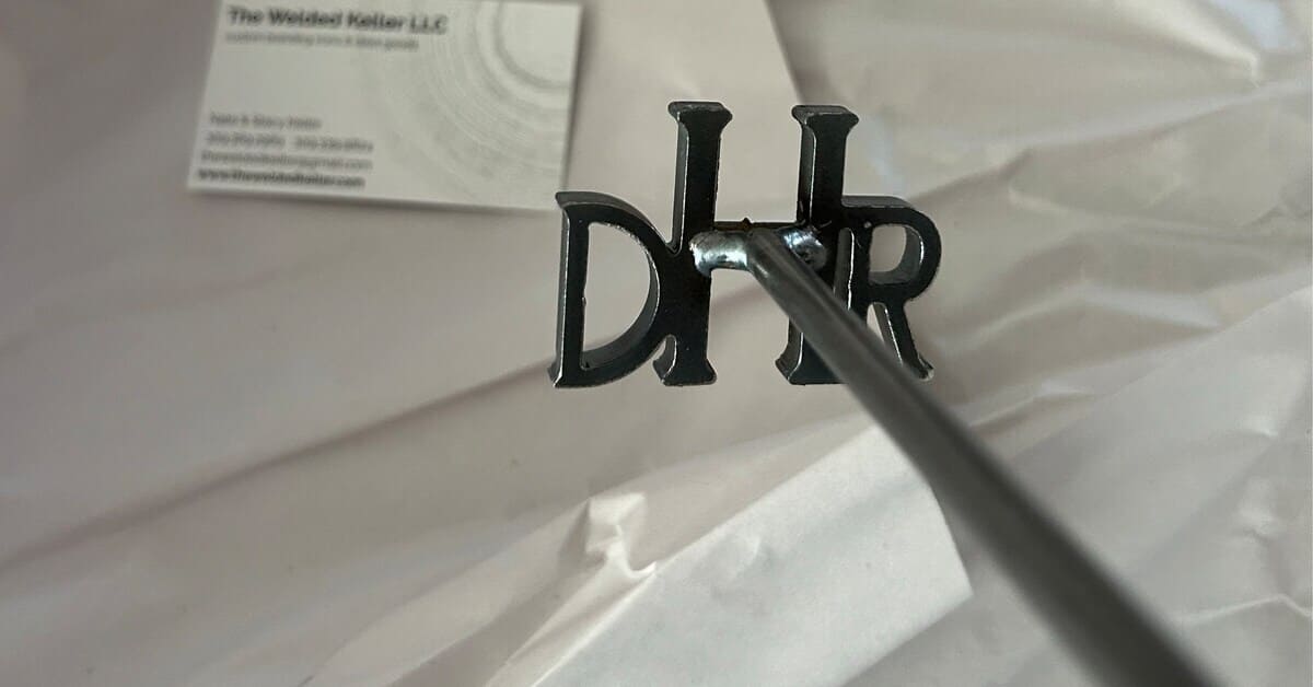 Monogram Steak Branding Iron