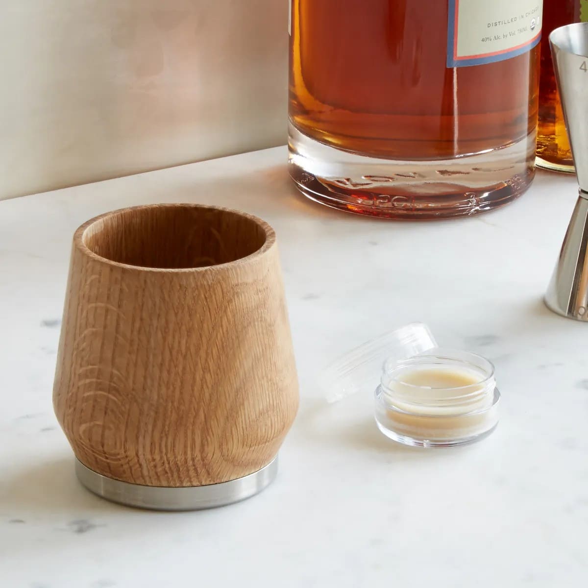 Oak Whiskey Tumblers