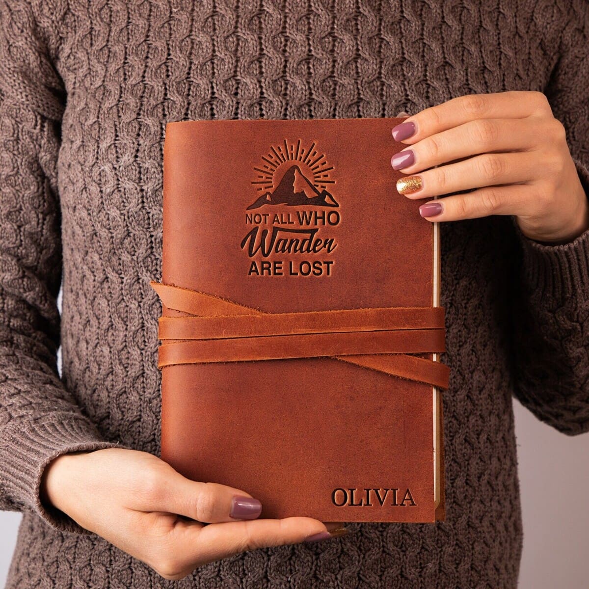 Personalized Leather Journal