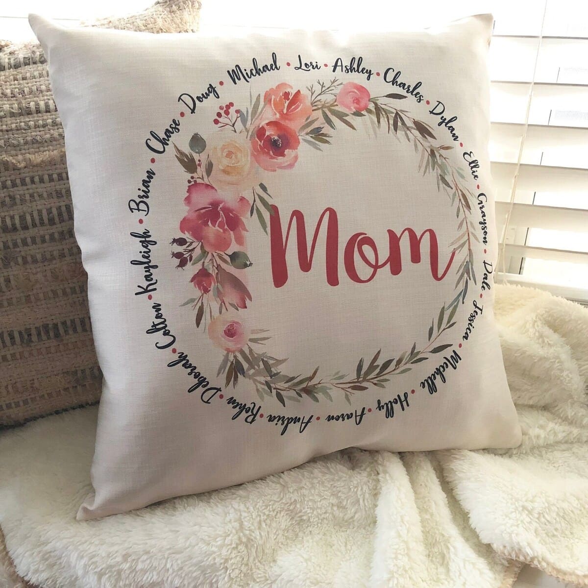 Personalized Names Pillow