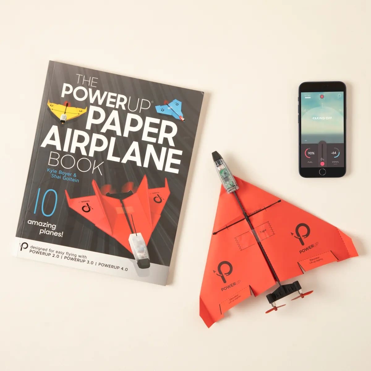 Smartphone-Controlled Paper Airplane