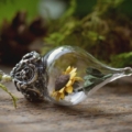 Tiny Sunflower Necklace