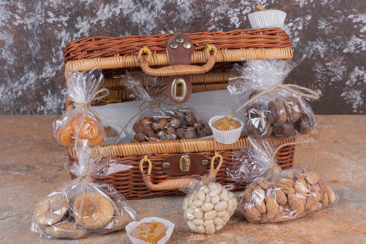 Sweets and Chocolate Gift Basket