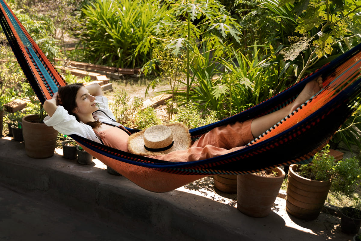 Cozy Backyard Hammock 
