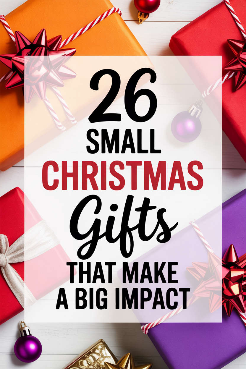 Small Christmas Gifts Impact