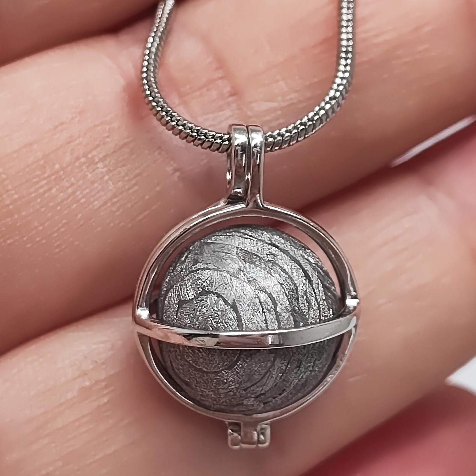Meteorite Pendant Necklace