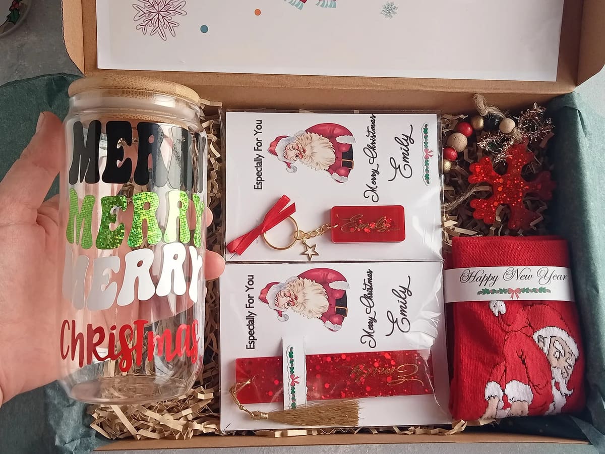 Personalized Christmas Gift Box