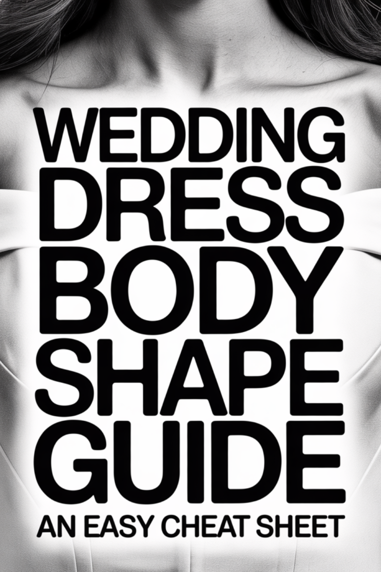 How To Choose the Perfect Wedding Dress for Your Body Shape