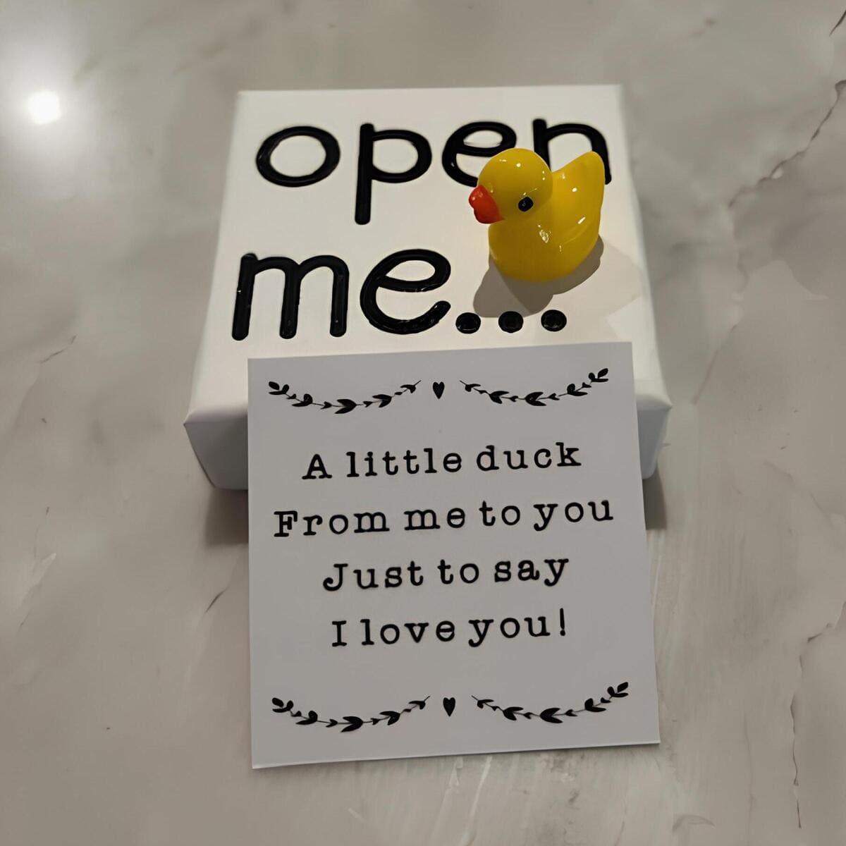 A Little Duck to Say I Love You