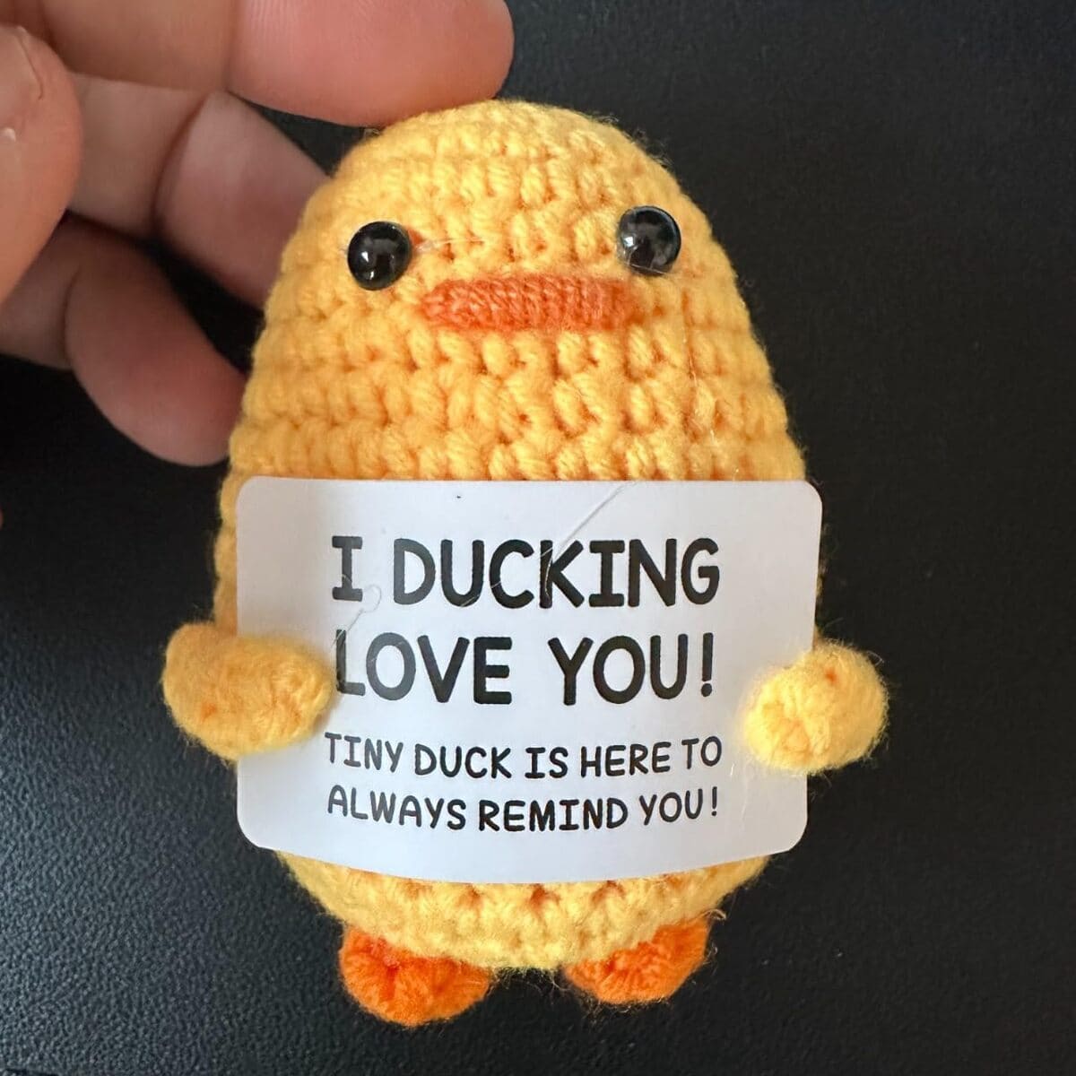 Handmade Crochet Duck
