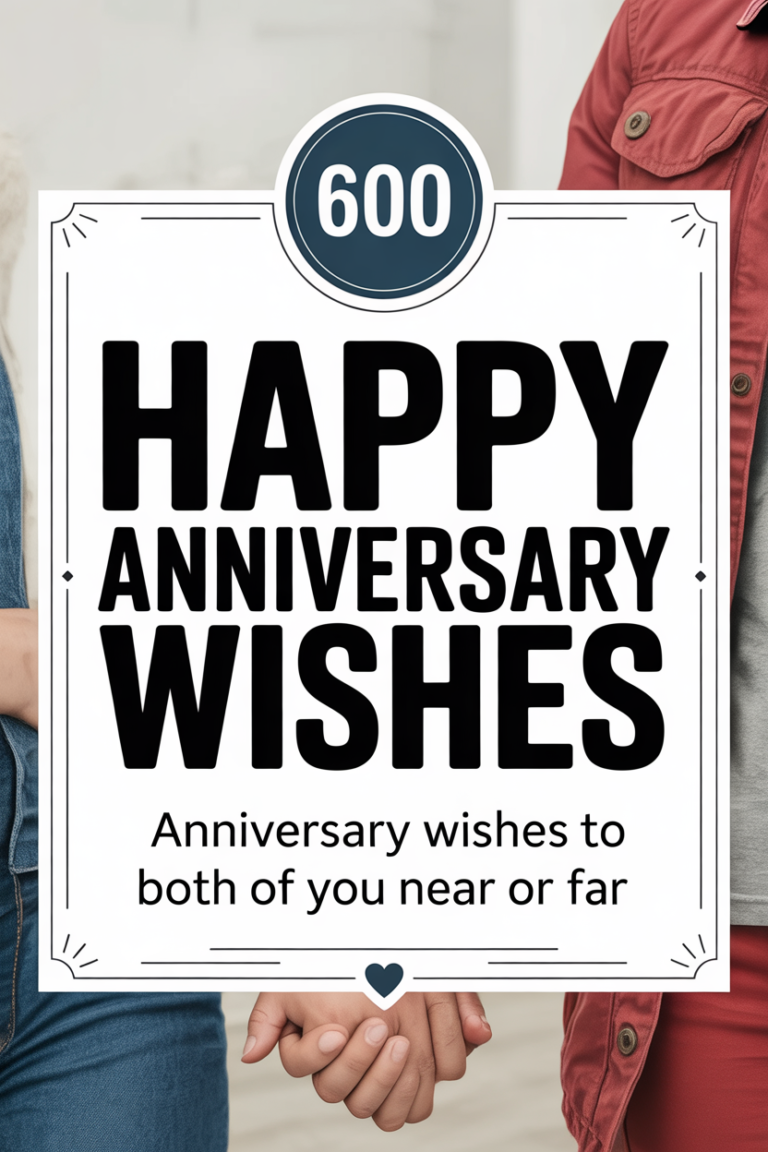 600+ Happy Anniversary Wishes for Every Relationship in Your Life