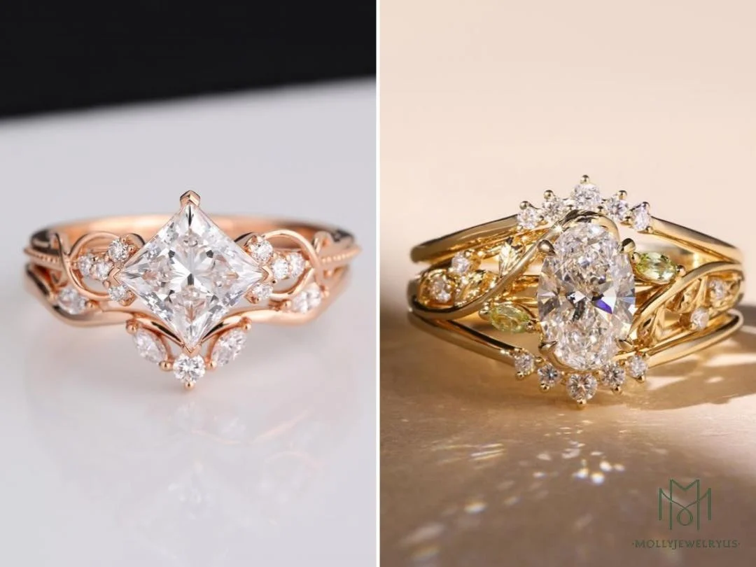 MollyJewelryUS-Moissanite-Engagement-Rings-vs.-Diamond-Engagement-Rings