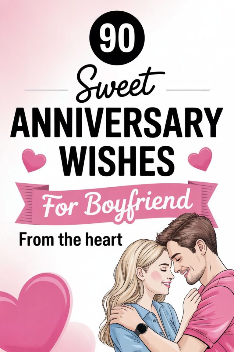 90+ Sweet Anniversary Wishes for Boyfriend That Sound Like You Wrote Them