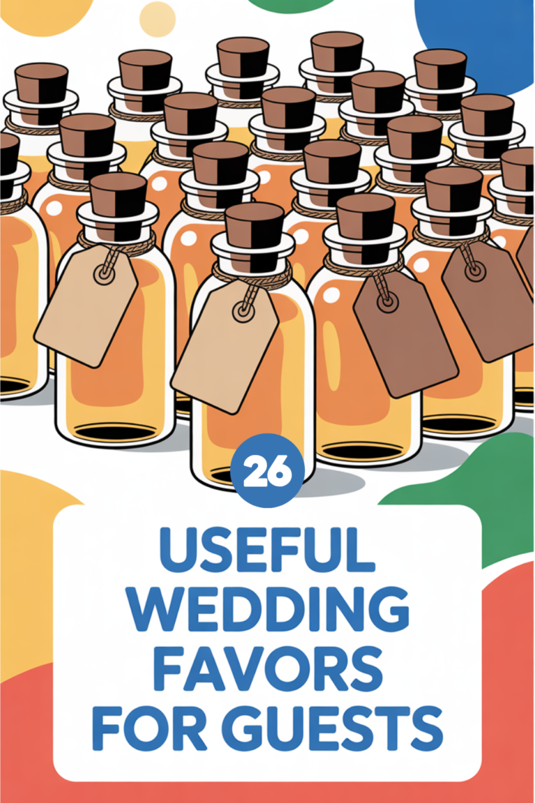 26 Useful Wedding Favors That Are Cheap, Clever, and Actually Good