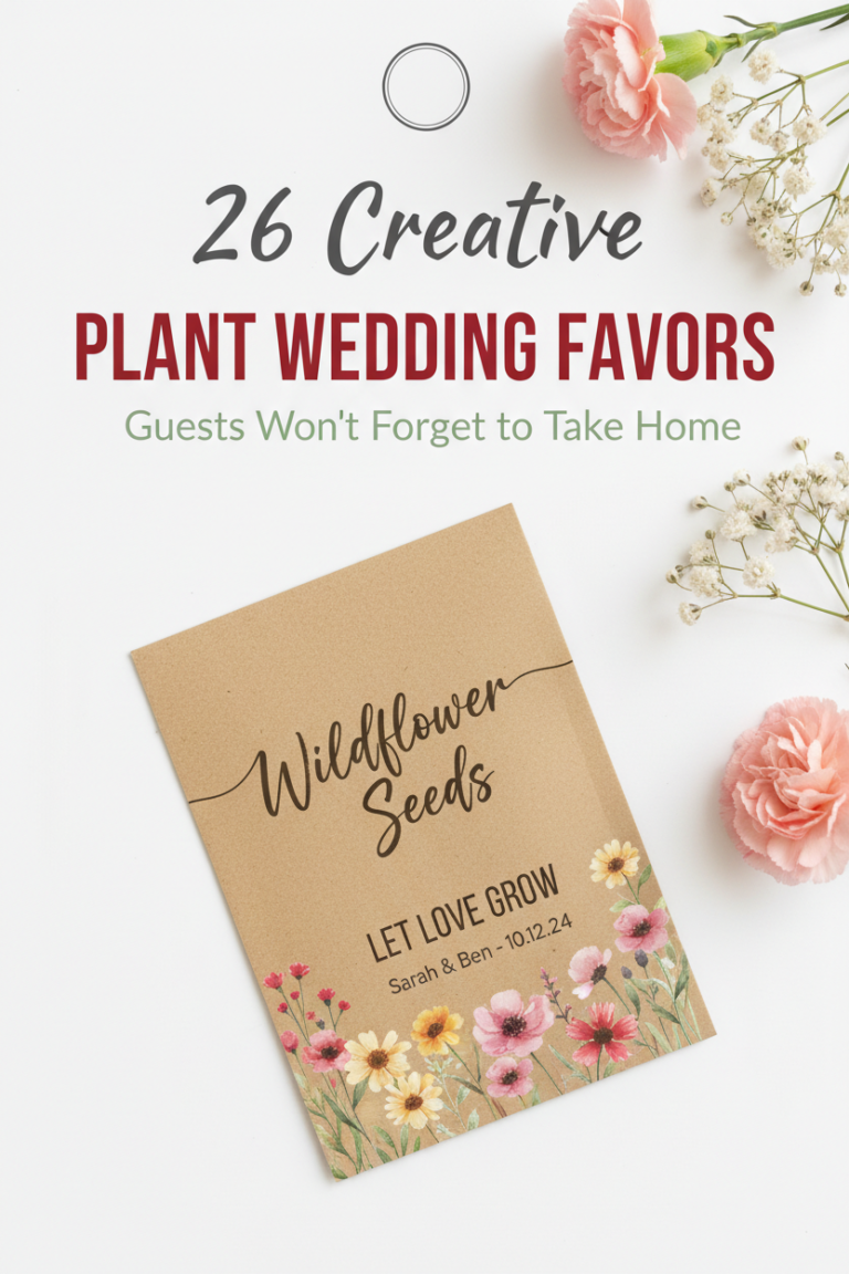 26 Creative Plant Wedding Favors Guests Won’t Forget to Take Home
