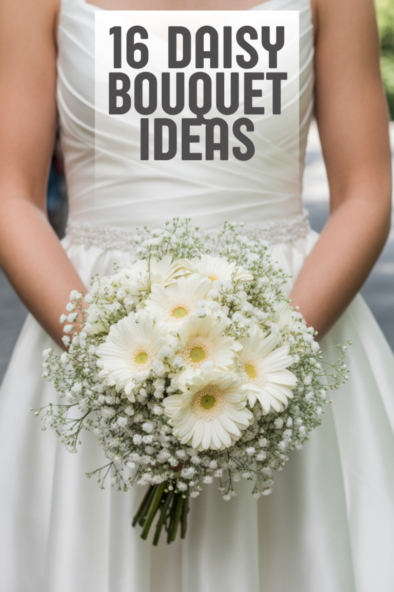 26 Daisy Bouquet Ideas That Are Pure Joy to Carry Down the Aisle