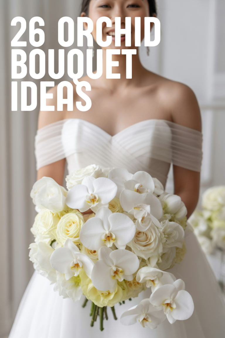 26 Orchid Bouquet Ideas for a Stunning Walk Down the Aisle