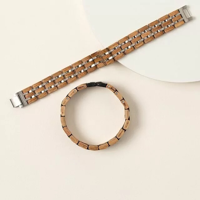 Whiskey and Wine Barrel Bracelets