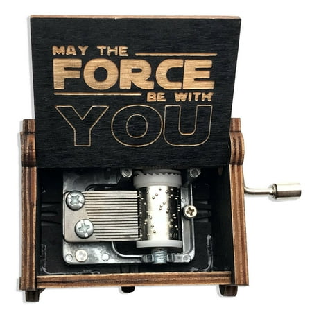 Wooden Star Wars Music Box