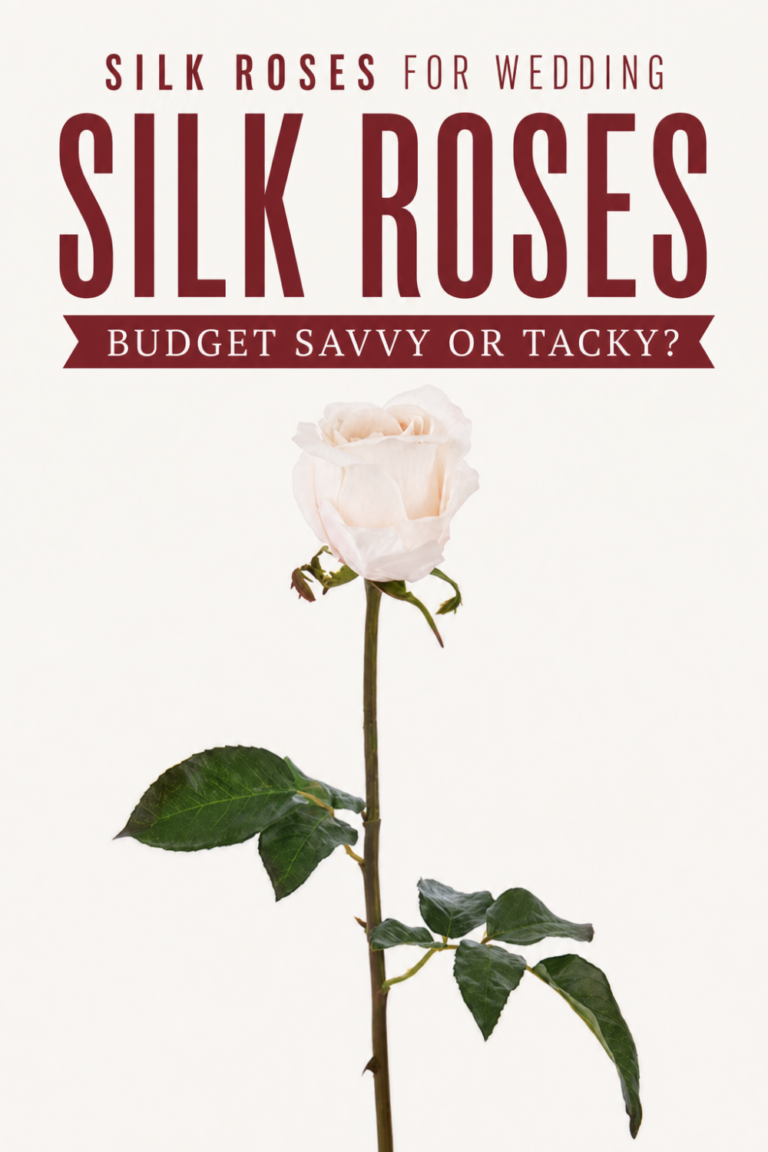 Silk Roses for Wedding: Budget Savvy or Tacky?