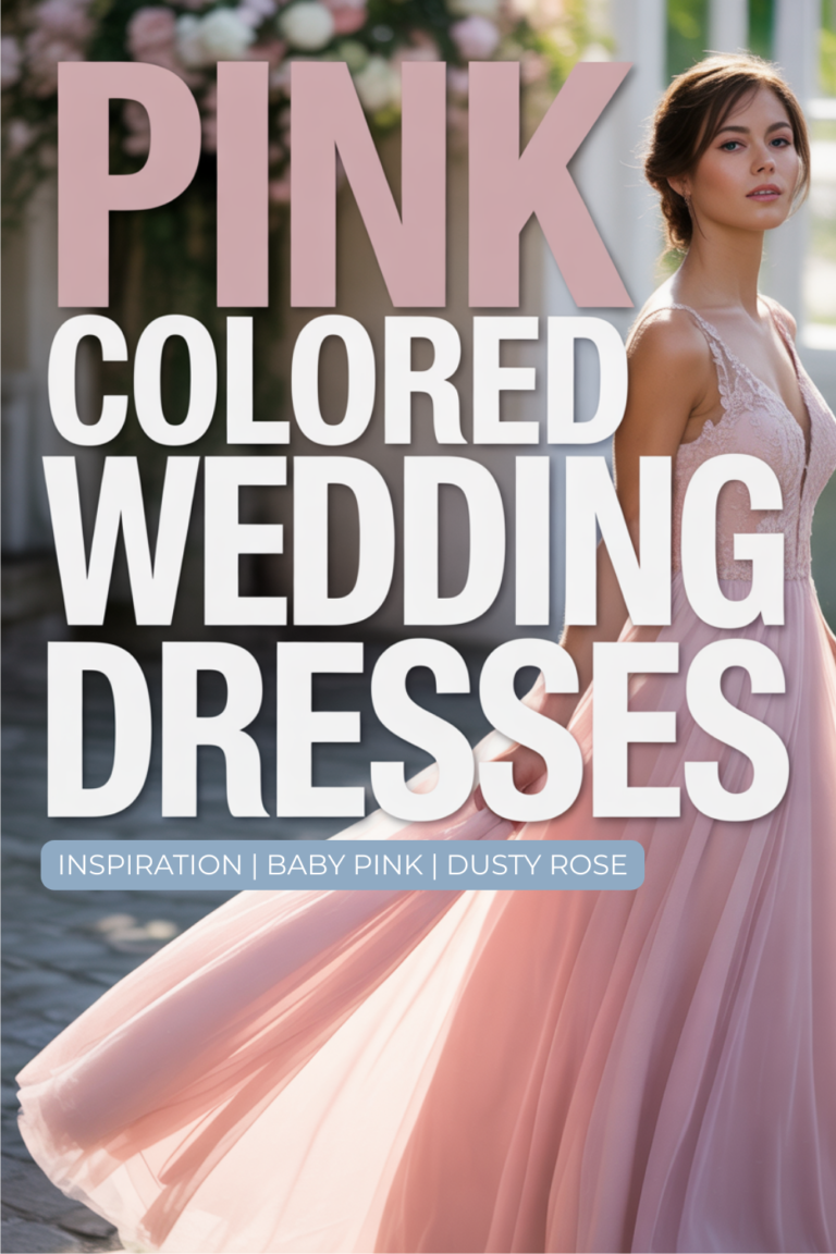 26 Dreamy Pink Wedding Dresses for Brides Who Were Never That Into White