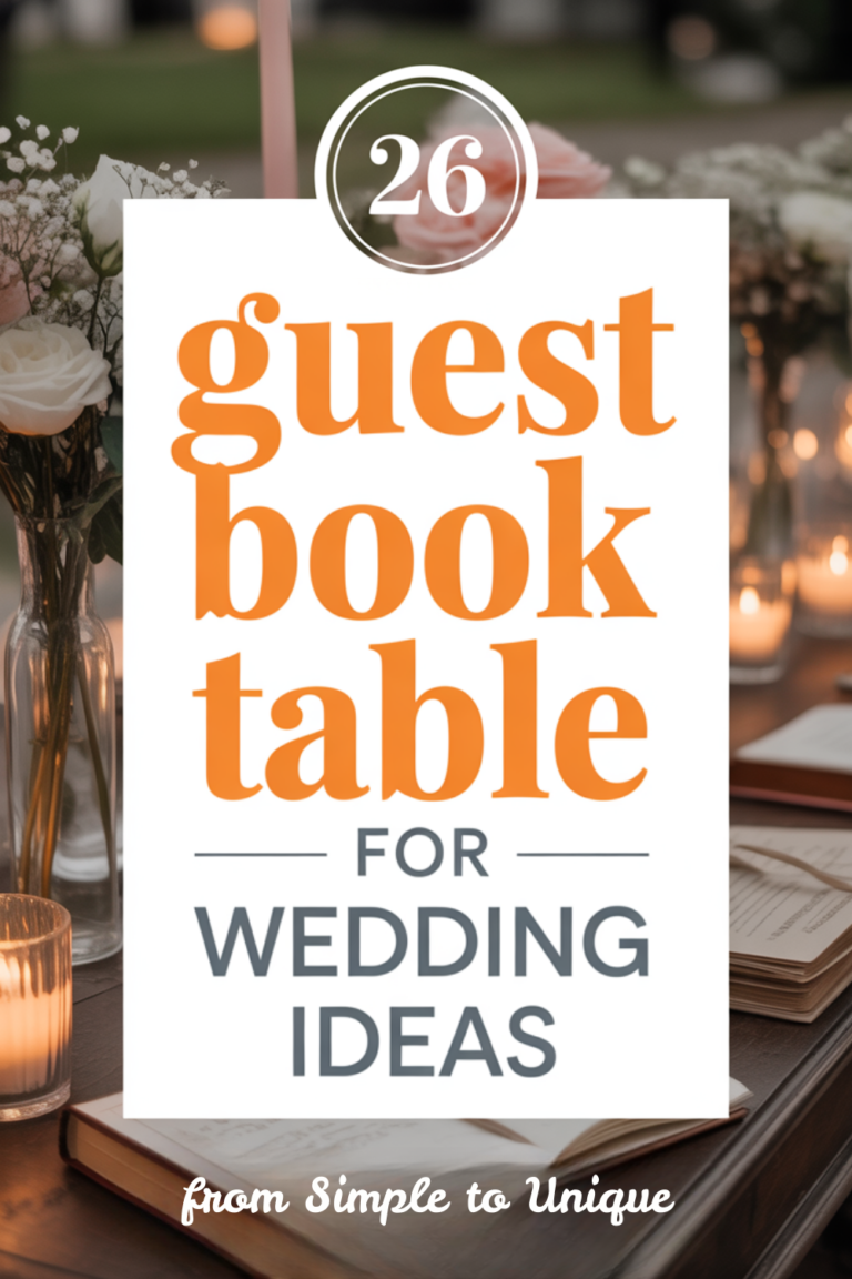 55 Guest Book Tables Worth Stealing for Your Own Wedding