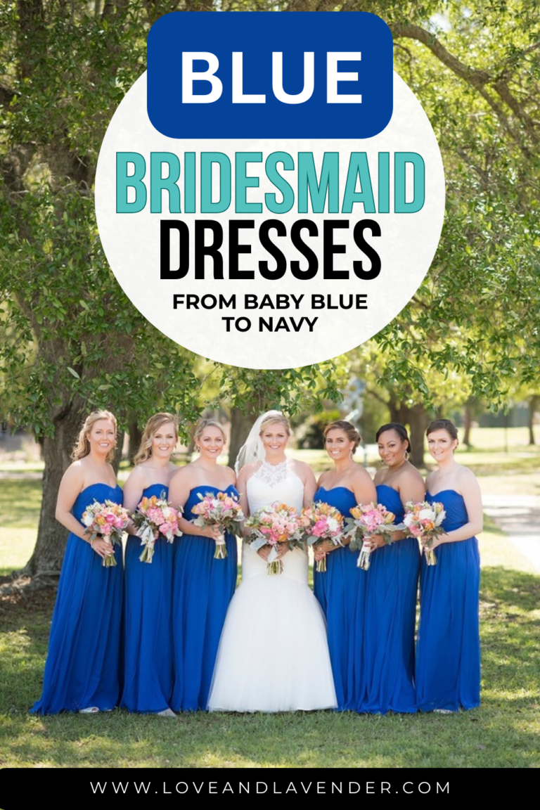 26 Blue Bridesmaid Dresses Across Every Shade, From Dusty Blue to Navy