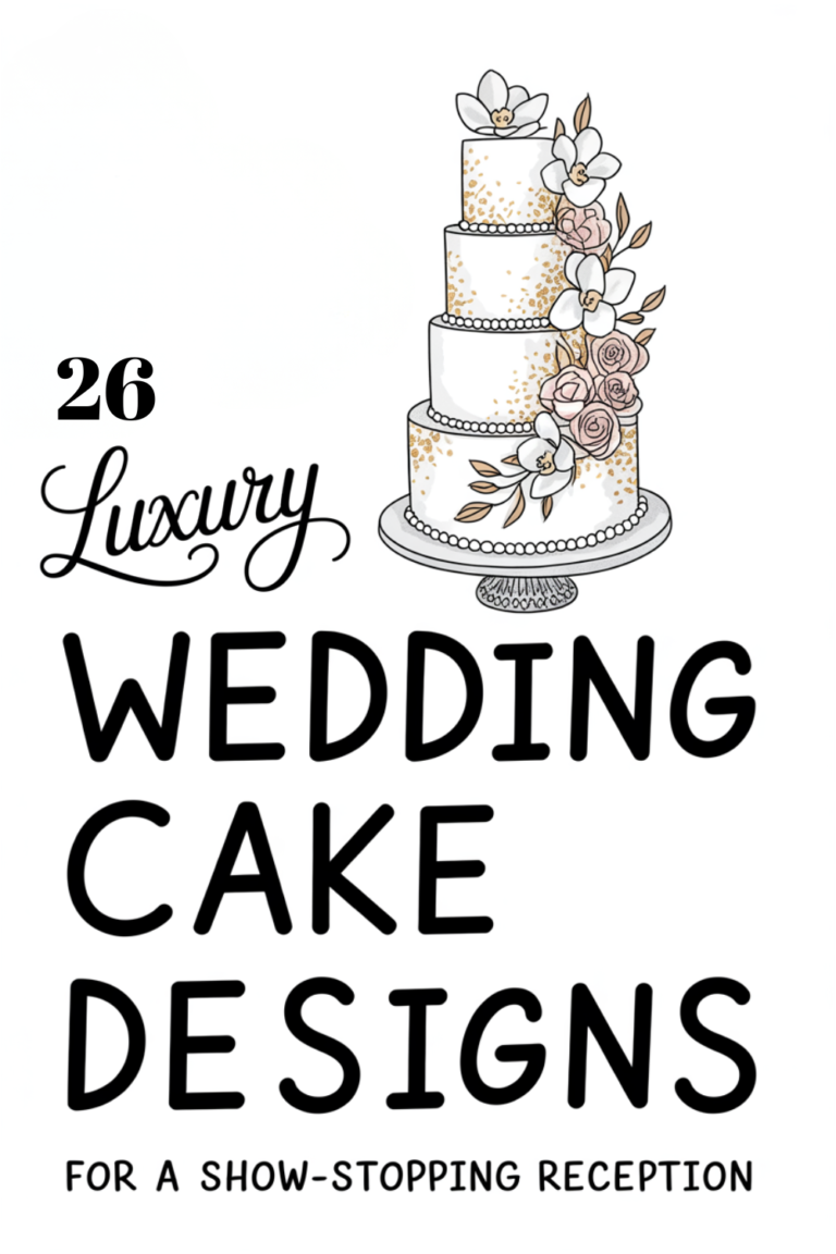 26 Luxury Wedding Cakes Your Guests Will Photograph Before You Even Cut It