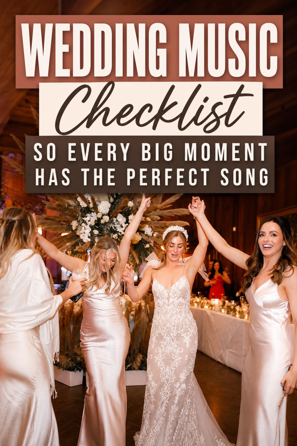 Wedding music planning and setup