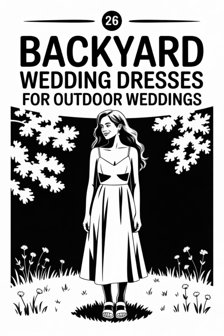 26 Backyard Wedding Dresses from Real Brides Who Skipped the Venue