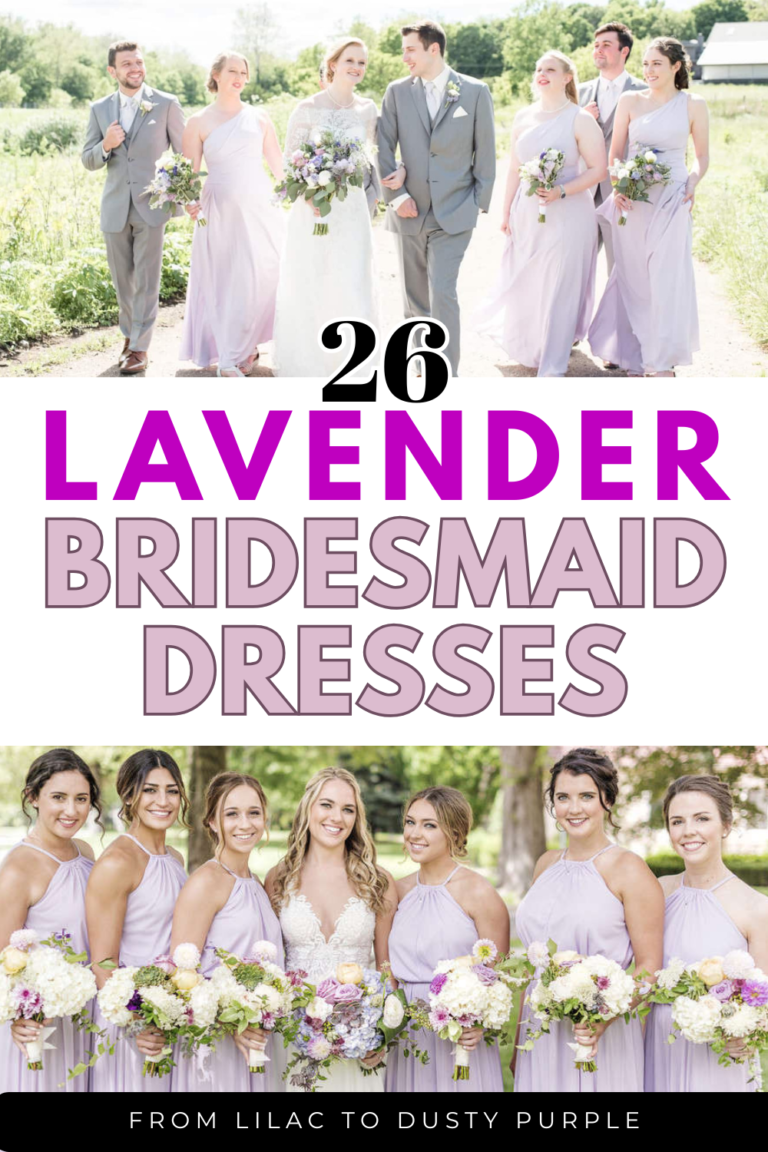26 Dreamy Lavender Bridesmaid Dresses From Lilac to Dusty Purple