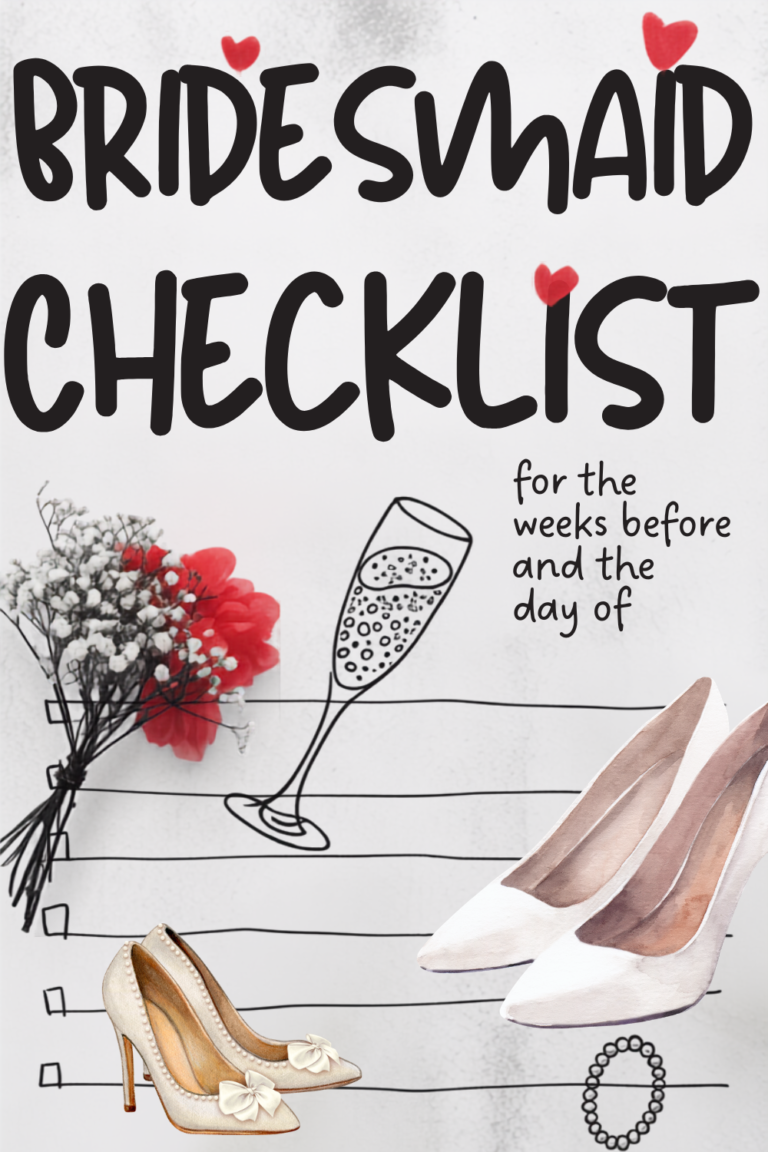 The Bridesmaid Checklist: What to Do, When to Do It, and How to Stay Sane