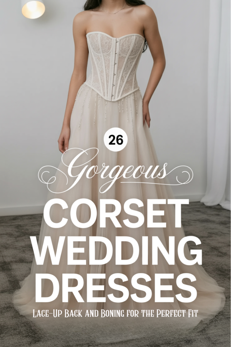 26 Corset Wedding Dresses for Brides Who Want Structure, Romance, and a Little Drama