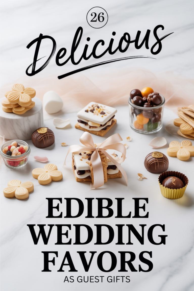 26 Edible Wedding Favors Your Guests Will Be Happy to Take Home (or Eat Right There)