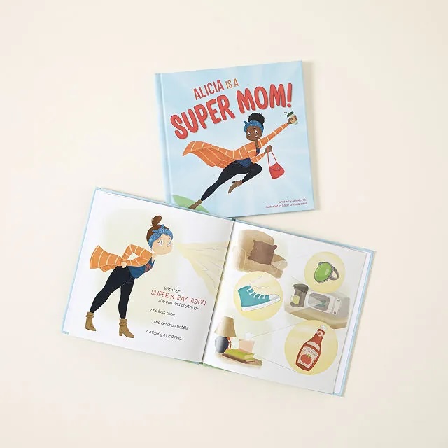 Personalized Super Mom Book