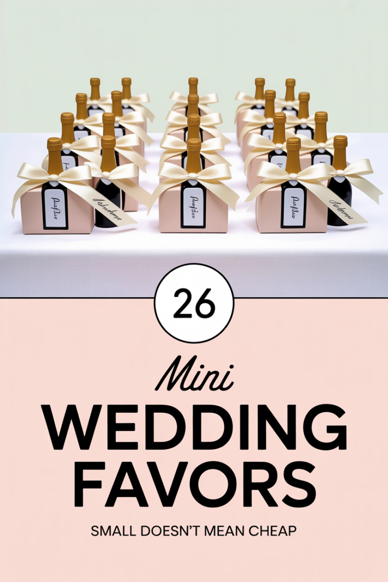 26 Mini Wedding Favors for Every Wedding Theme and Budget