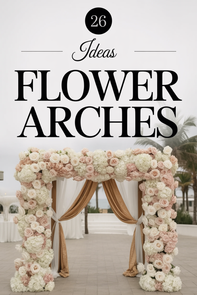 26 Wedding Flower Arch Ideas Worth Pinning Before Your Florist Appointment